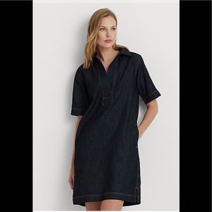Ralph Lauren Dark Denim Shift Dress